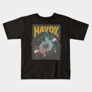 Havok Vintage Vynil Kids T-Shirt